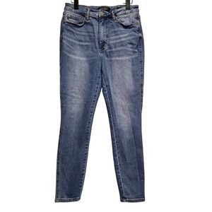 Judy Blue Skinny Jeans Medium Wash 11/30 Blue Clean Girl Denim